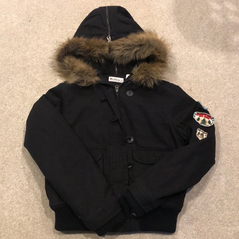 Ben Sherman “Camp” Bomber with Patches